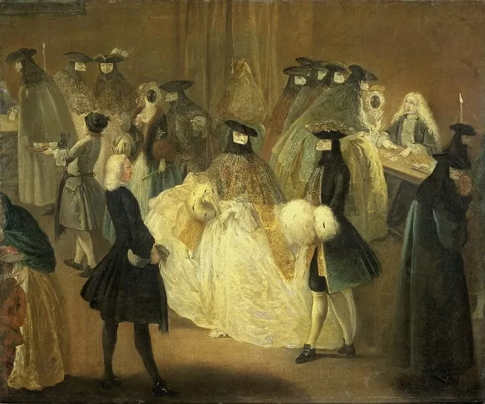 Framed Print : The Casino, 1720-1790. Creator: Unknown Framed Print : The Casino, 1720-1790. Creator: Unknown