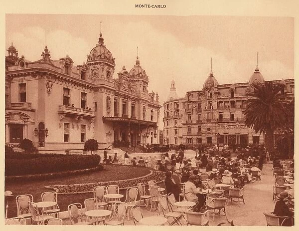 The Casino and Hotel de Paris, Monte Carlo, 1930. Creator: Unknown