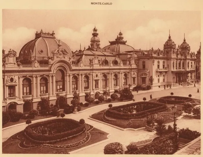 Framed Print : The Casino, Monte Carlo, 1930. Creator: Unknown Framed Print : The Casino, Monte Carlo, 1930. Creator: Unknown