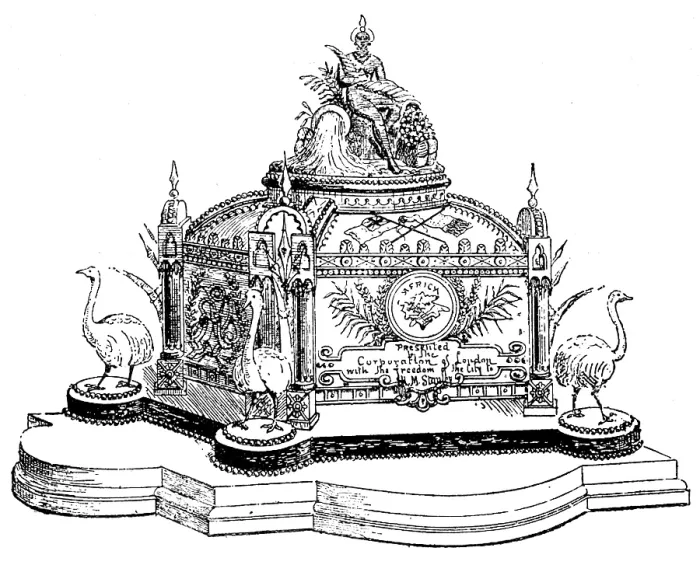 Framed Print : Casket of Freedom of City of London presented to Mr. Stanley, 1890. Creator: Unknown Framed Print : Casket of Freedom of City of London presented to Mr. Stanley, 1890. Creator: Unknown
