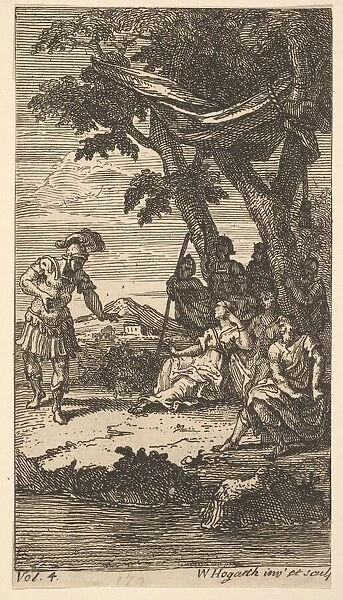 Cassandra, Frontispiece, Vol. 4, 1725. Creator: William Hogarth