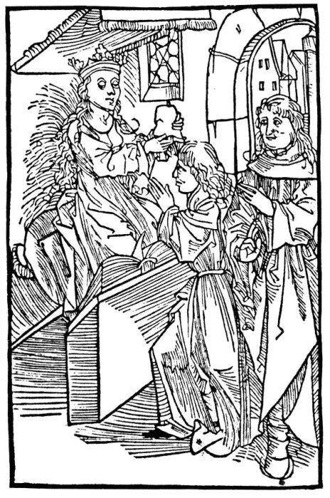Framed Print : Cassandra, legendary Trojan princess and prophetess, delivering a prophecy Framed Print : Cassandra, legendary Trojan princess and prophetess, delivering a prophecy