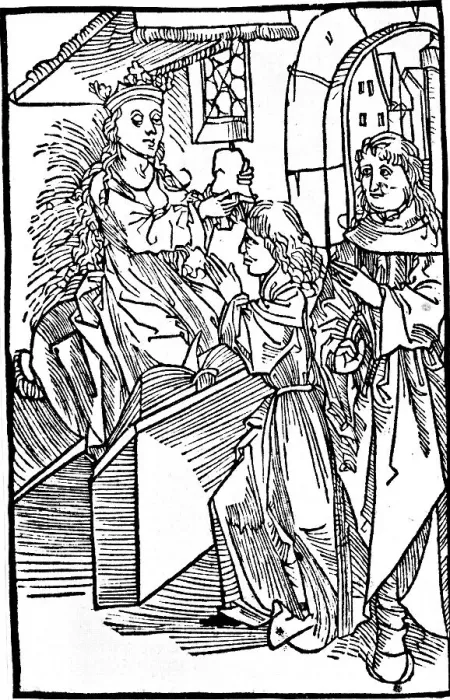 Framed Print : Cassandra, legendary Trojan prophetess, 16th century Framed Print : Cassandra, legendary Trojan prophetess, 16th century