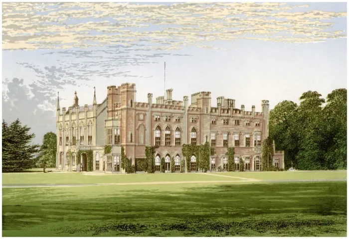 Framed Print : Cassiobury Park, Hertfordshire, home of the Earl of Essex, c1880 Framed Print : Cassiobury Park, Hertfordshire, home of the Earl of Essex, c1880