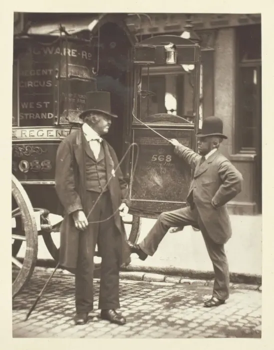 Framed Print : Cast-Iron Billy, 1881. Creator: John Thomson Framed Print : Cast-Iron Billy, 1881. Creator: John Thomson