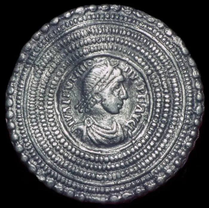 Framed Print : Cast silver disc-brooch