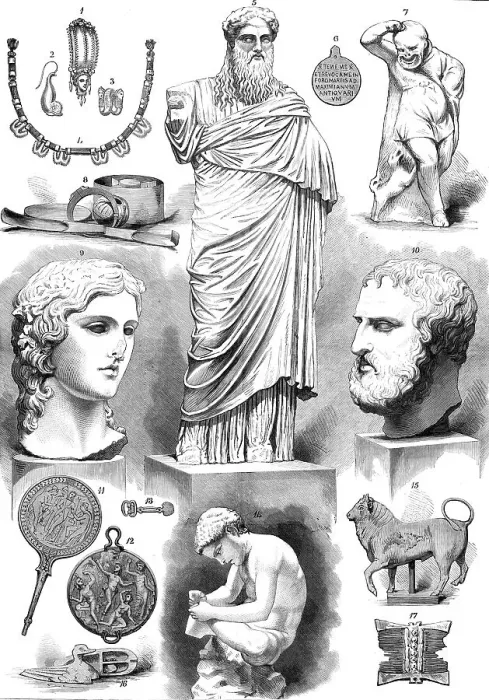 Framed Print : The Castellani Collection in the British Museum, 1876. Creator: Unknown