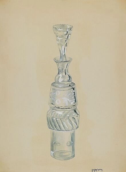 Caster Bottle, c. 1936. Creator: Ralph Atkinson