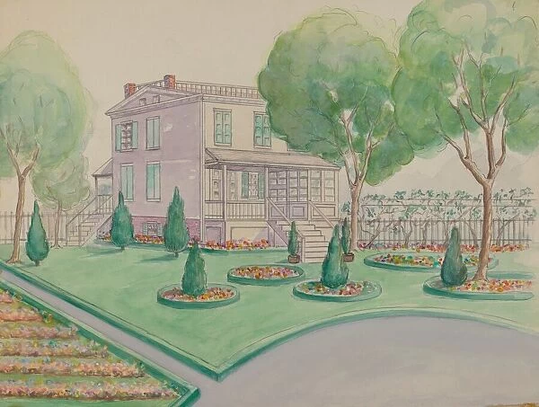 Caster Estate, c. 1936. Creator: Gladys Cook