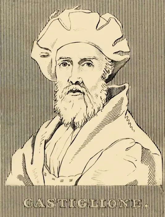 Framed Print : Castiglione, (1478-1529), 1830. Creator: Unknown Framed Print : Castiglione, (1478-1529), 1830. Creator: Unknown