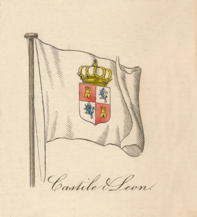 Framed Print : Castile & Leon, 1838 Framed Print : Castile & Leon, 1838