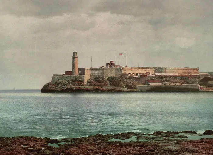 Framed Print : Castillo del Morro, Habana, c1900. Creator: William H. Jackson Framed Print : Castillo del Morro, Habana, c1900. Creator: William H. Jackson