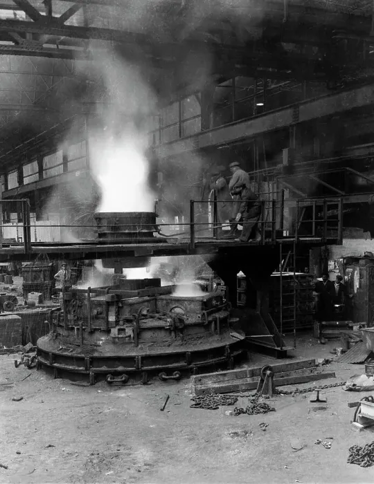 Framed Print : Casting a pole magnet, the Edgar Allen Steel Co, Sheffield, South Yorkshire, 1963 Framed Print : Casting a pole magnet, the Edgar Allen Steel Co, Sheffield, South Yorkshire, 1963
