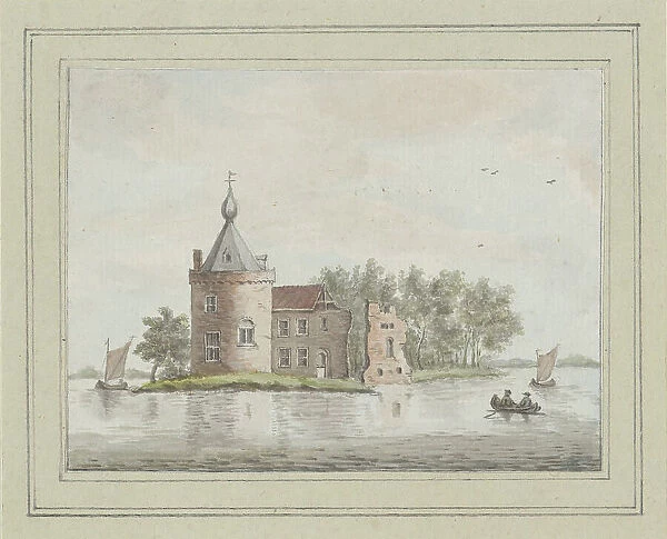 Castle Bylandt, 1734. Creator: Jan de Beyer