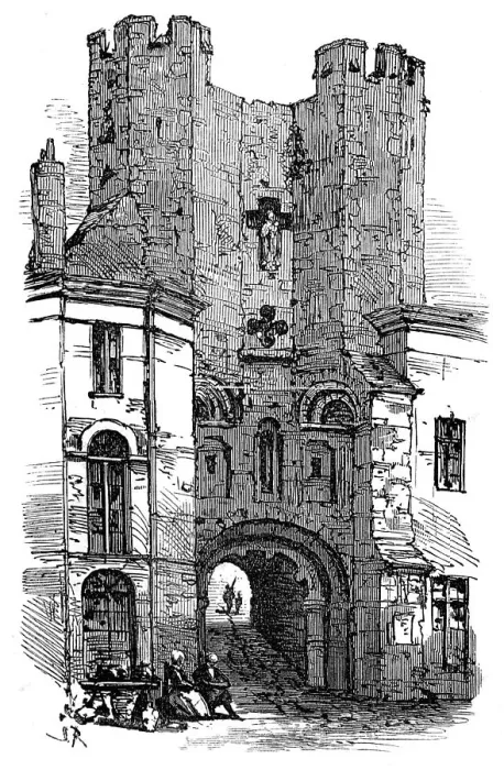 Framed Print : Castle of the Counts of Flanders, Ghent, 1872. Creator: Unknown Framed Print : Castle of the Counts of Flanders, Ghent, 1872. Creator: Unknown