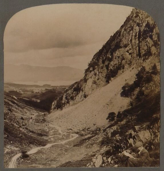 Castle Craig and the beautiful Borrowdale Valley, Lake Distriict, England, 1903
