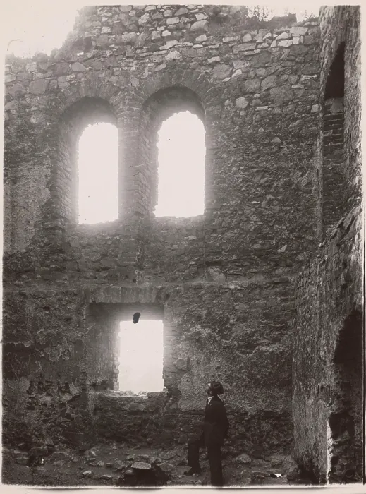 Framed Print : Castle - interior of a room in the upper castle, Bedzin, 1924. Creator: A Karczewski Framed Print : Castle - interior of a room in the upper castle, Bedzin, 1924. Creator: A Karczewski