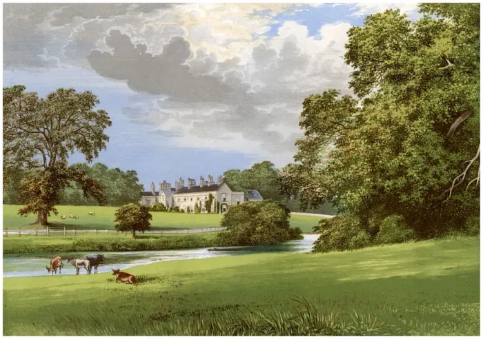 Framed Print : Castle MacGarrett, County Mayo, Ireland, home of Lord Oranmore, c1880 Framed Print : Castle MacGarrett, County Mayo, Ireland, home of Lord Oranmore, c1880