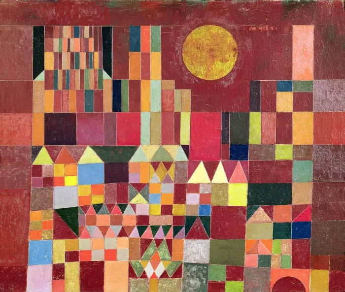 Framed Print : Castle and Sun. Artist: Klee, Paul (1879-1940) Framed Print : Castle and Sun. Artist: Klee, Paul (1879-1940)