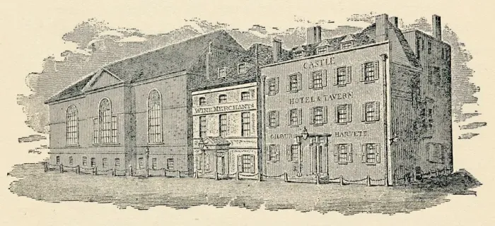 Framed Print : The Castle Tavern, Brighton, 1814, (1939) Framed Print : The Castle Tavern, Brighton, 1814, (1939)