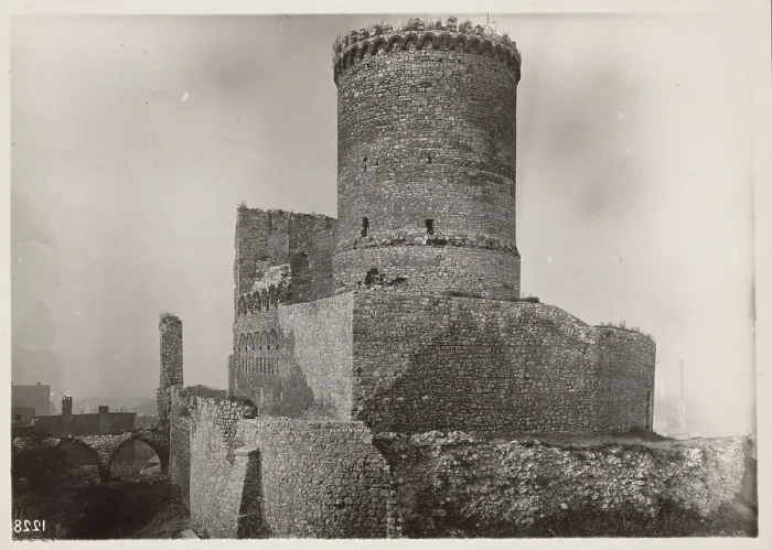 Framed Print : Castle - view of the north-east, Bedzin, 1924. Creator: A Karczewski Framed Print : Castle - view of the north-east, Bedzin, 1924. Creator: A Karczewski