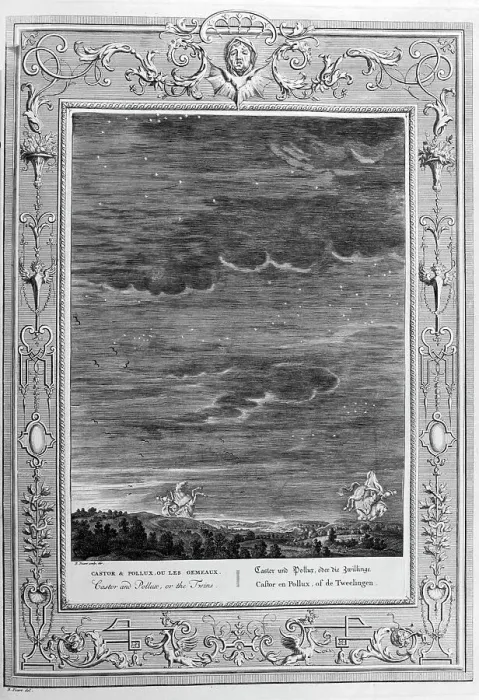Framed Print : Castor and Pollux, 1733. Artist: Bernard Picart Framed Print : Castor and Pollux, 1733. Artist: Bernard Picart