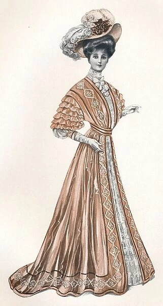 A Catalogue Illustration of an Edwardian lady, c1908. Artist: Andre & Sleigh