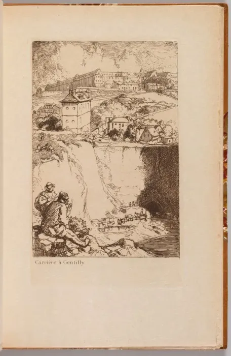 Framed Print : Catalogue de LExposition de August Lepere: Carriere a Gentilly, 1908 Framed Print : Catalogue de LExposition de August Lepere: Carriere a Gentilly, 1908