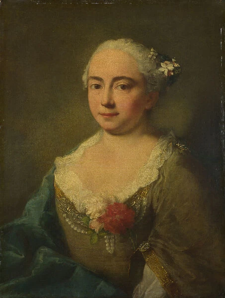 Caterina Penza, ca 1760. Artist: Longhi, Alessandro (1733-1813)