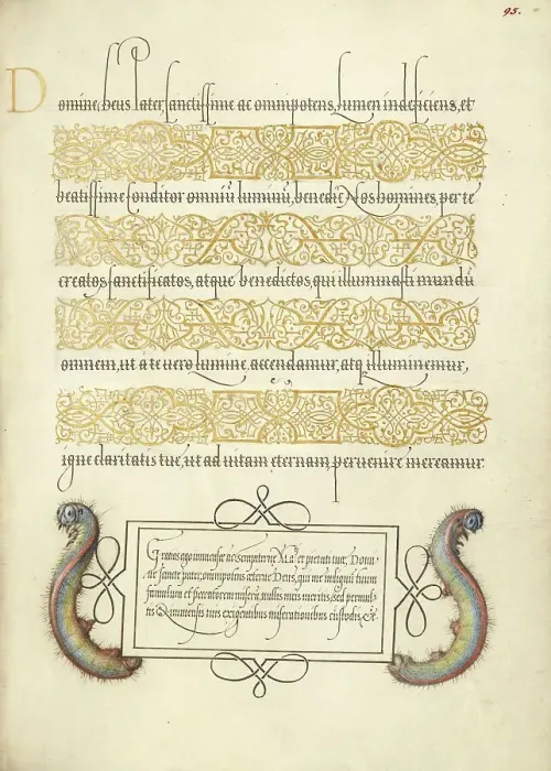 Framed Print : Caterpillars; Mira calligraphiae monumenta, 1561-1562; illumination added 1591-1596. Creator: Joris Hoefnagel Framed Print : Caterpillars; Mira calligraphiae monumenta, 1561-1562; illumination added 1591-1596. Creator: Joris Hoefnagel