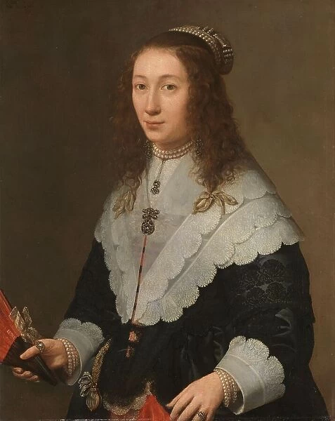 Catharina van Well (1626-1722), Wife of Guilliaam van Bleyswijk, 1640-1660. Creator: Gerard van Kuijl