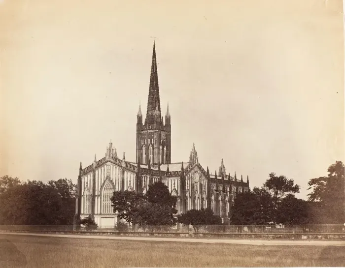Framed Print : The Cathedral, Calcutta, 1858-61. Creator: Unknown Framed Print : The Cathedral, Calcutta, 1858-61. Creator: Unknown