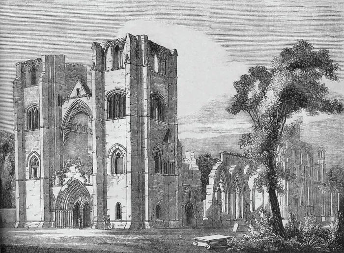 Framed Print : Cathedral of Elgin, 1845 Framed Print : Cathedral of Elgin, 1845