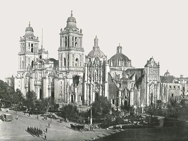 The Cathedral, Mexico City, Mexico, 1895. Creator: Unknown