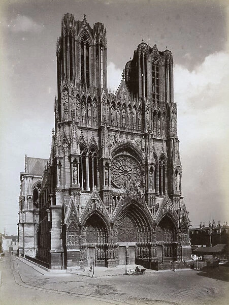 Cathedral of Notre-Dame, Reims, France, late 19th or early 20th century