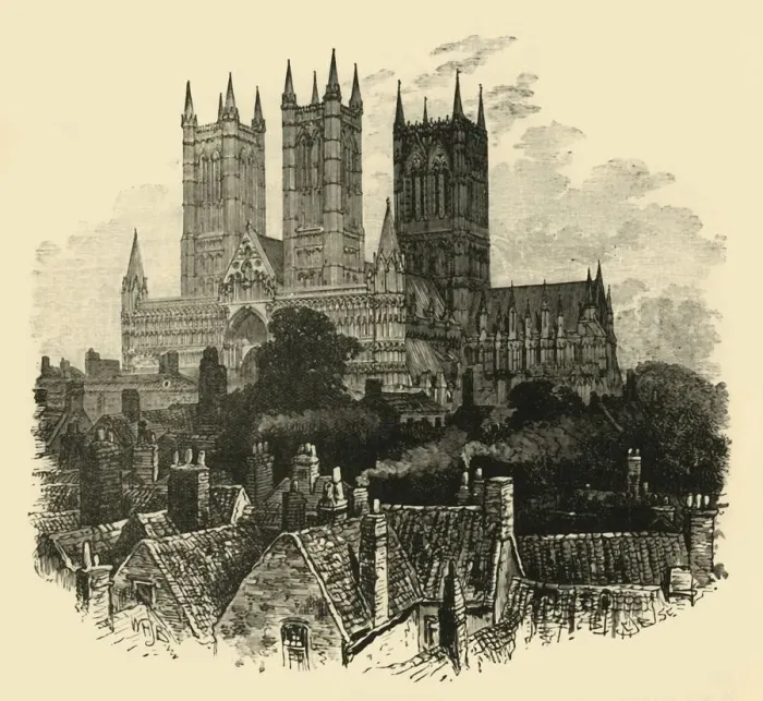 Framed Print : The Cathedral, from the South-West, 1898. Creator: Unknown Framed Print : The Cathedral, from the South-West, 1898. Creator: Unknown