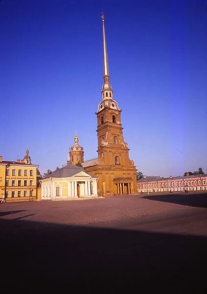Cathedral of St. Peter and Paul, Leningrad, 20th century. Artist: CM Dixon