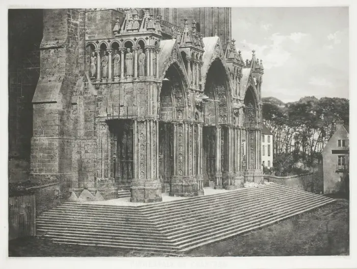 Framed Print : Cathedrale de Chartres, 1856 or 1857. Creator: Charles Negre Framed Print : Cathedrale de Chartres, 1856 or 1857. Creator: Charles Negre