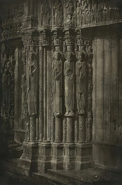 Cathedrale de Chartres, July 1857. Creator: Charles Nègre