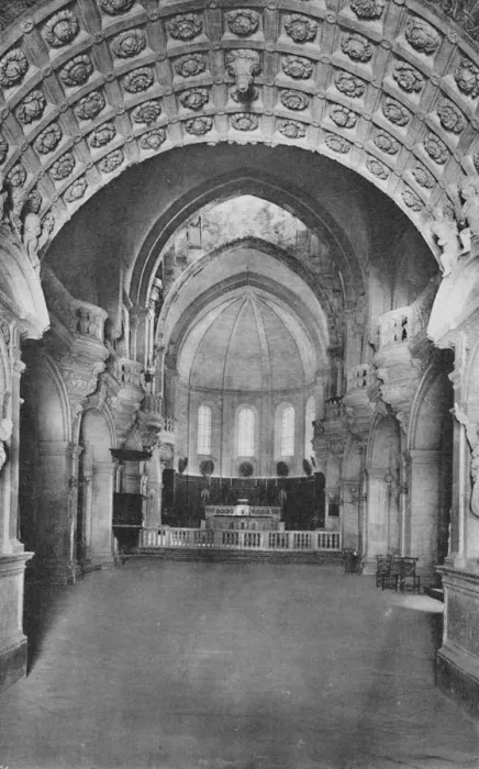 Framed Print : Cathedrale D Avignon. - Cathedral Inside, c1925 Framed Print : Cathedrale D Avignon. - Cathedral Inside, c1925