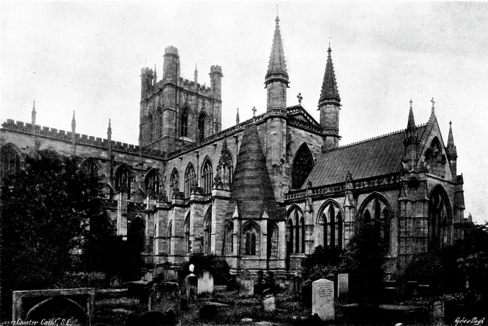 Framed Print : The Cathedrals of England: Chester Cathedral, 1895. Creator: Francis Frith & Co Framed Print : The Cathedrals of England: Chester Cathedral, 1895. Creator: Francis Frith & Co