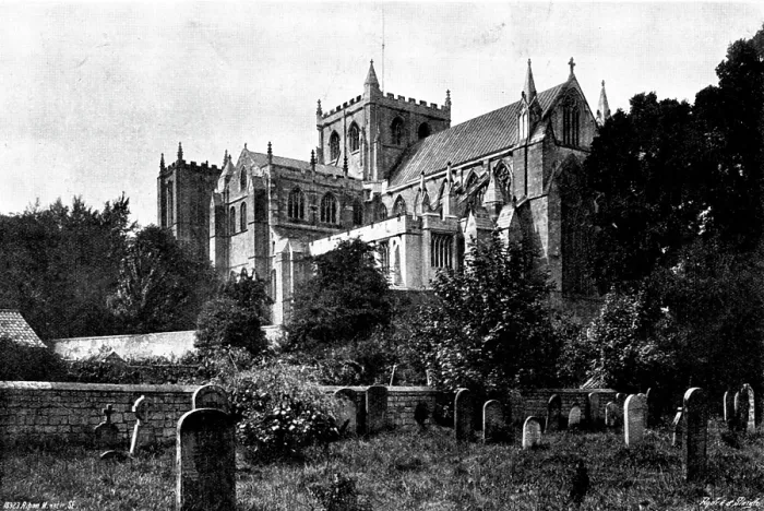 Framed Print : The Cathedrals of England: Ripon Cathedral, 1895. Creator: Francis Frith & Co Framed Print : The Cathedrals of England: Ripon Cathedral, 1895. Creator: Francis Frith & Co