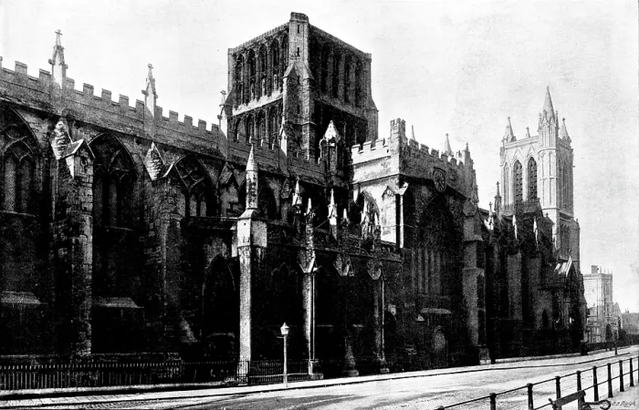 Framed Print : The Cathedrals of Great Britain: Bristol Cathedral, 1895. Creator: Francis Frith & Co Framed Print : The Cathedrals of Great Britain: Bristol Cathedral, 1895. Creator: Francis Frith & Co
