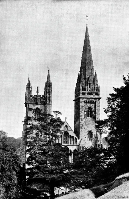 Framed Print : The Cathedrals of Great Britain: Llandaff Cathedral, 1895. Creator: Francis Frith & Co Framed Print : The Cathedrals of Great Britain: Llandaff Cathedral, 1895. Creator: Francis Frith & Co