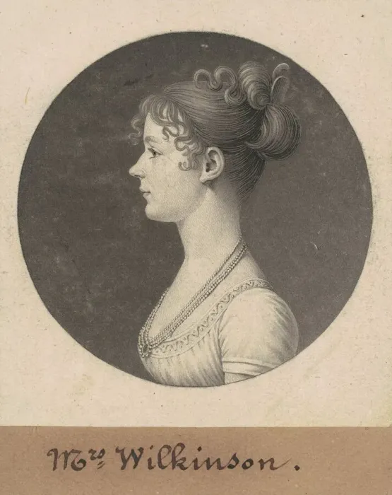 Framed Print : Catherine Andrews Wilkinson, 1808. Creator: Charles Balthazar Julien Fé Framed Print : Catherine Andrews Wilkinson, 1808. Creator: Charles Balthazar Julien Fé