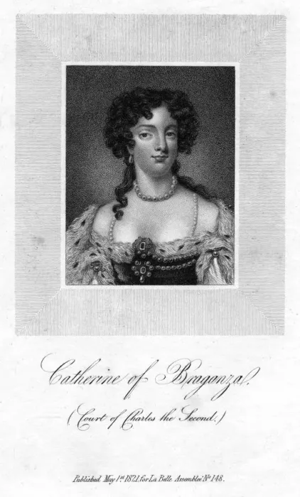 Framed Print : Catherine of Braganza, Queen Consort of King Charles II of England, (1821) Framed Print : Catherine of Braganza, Queen Consort of King Charles II of England, (1821)