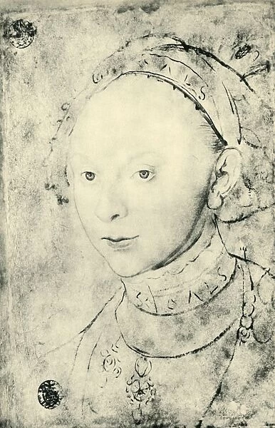 Catherine of Brunswick-Grubehagen, 1540, (1943). Creator: Lucas Cranach the Younger