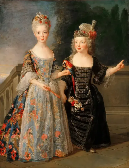 Framed Print : Catherine-Eleonore-Eugenie de Bethisy, future Princess of Montauban, and her brother Eugene de Bethi Artist: Belle, Alexis Simon (1674-1734) Framed Print : Catherine-Eleonore-Eugenie de Bethisy, future Princess of Montauban, and her brother Eugene de Bethi Artist: Belle, Alexis Simon (1674-1734)