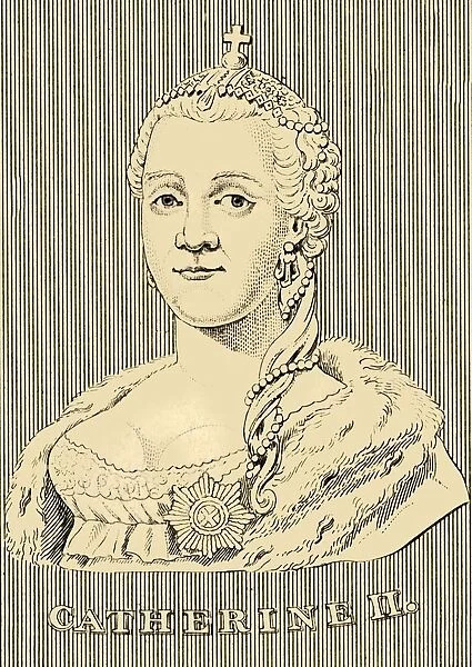 Catherine II, (1729-1796), 1830. Creator: Unknown