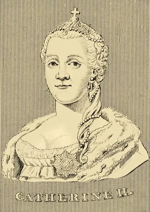 Framed Print : Catherine II, (1729-1796), 1830. Creator: Unknown Framed Print : Catherine II, (1729-1796), 1830. Creator: Unknown